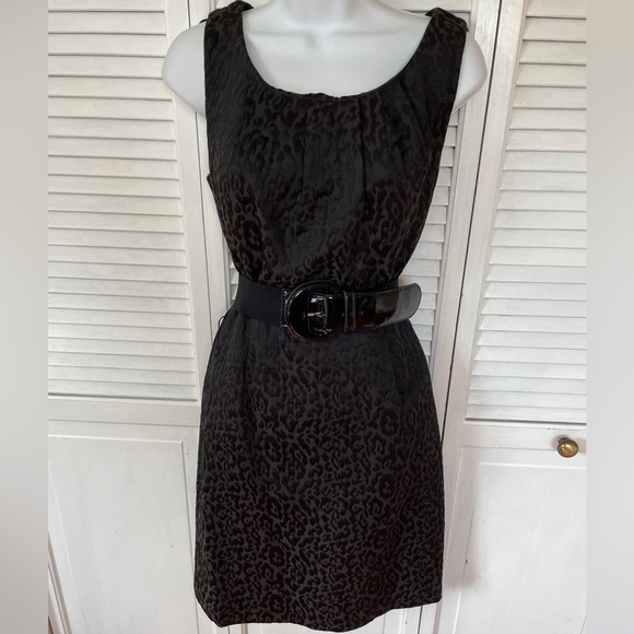 Worthington Dresses & Skirts - Worthington Black Sleeveless Belted Dress LBD Size 8